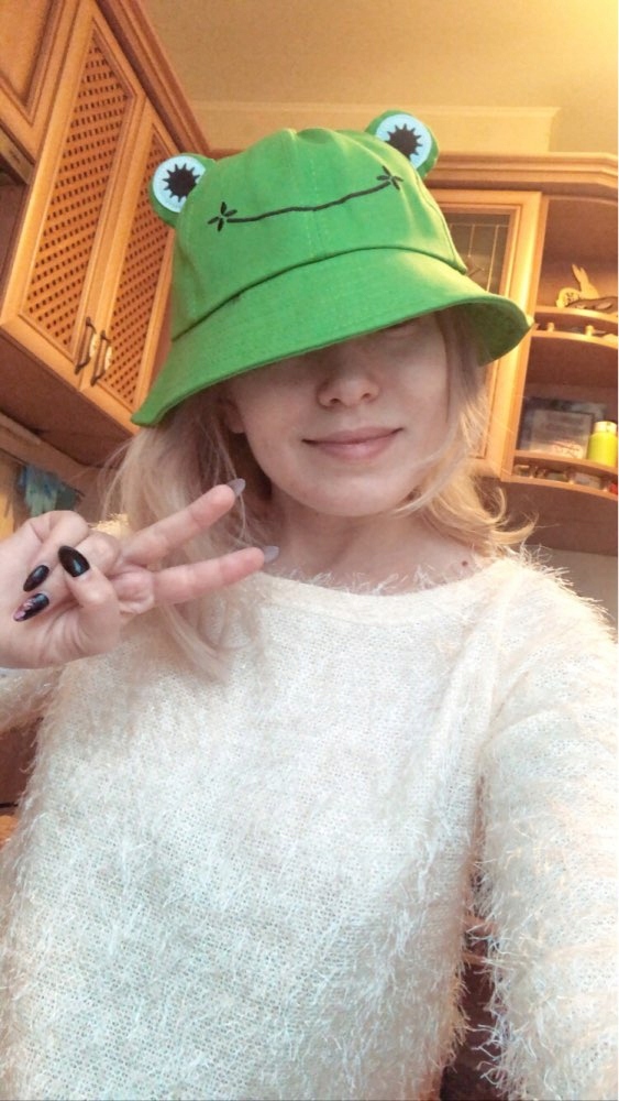 KAPELUSZ RYBACKI BUCKET HAT ŻABA CZAPKA ZIELONY WAKACYJNY Rodzaj bucket