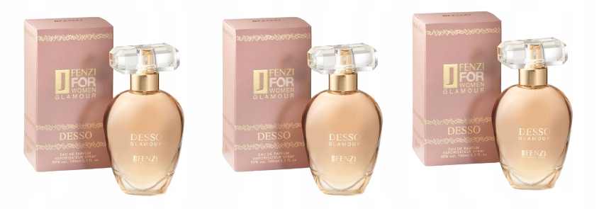 JFenzi Desso Glamour 3x100 ml parfémovaná voda