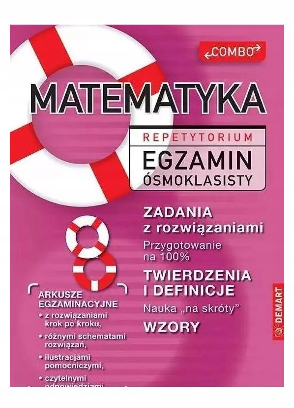 MATEMATYKA REPETYTORIUM - egzamin ósmoklasisty [KSIĄŻKA]