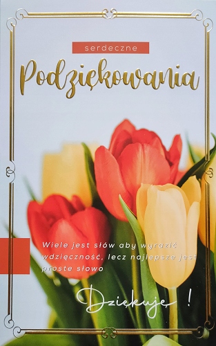 

dla Nauczyciela Kartka Podziękowanie 2K63