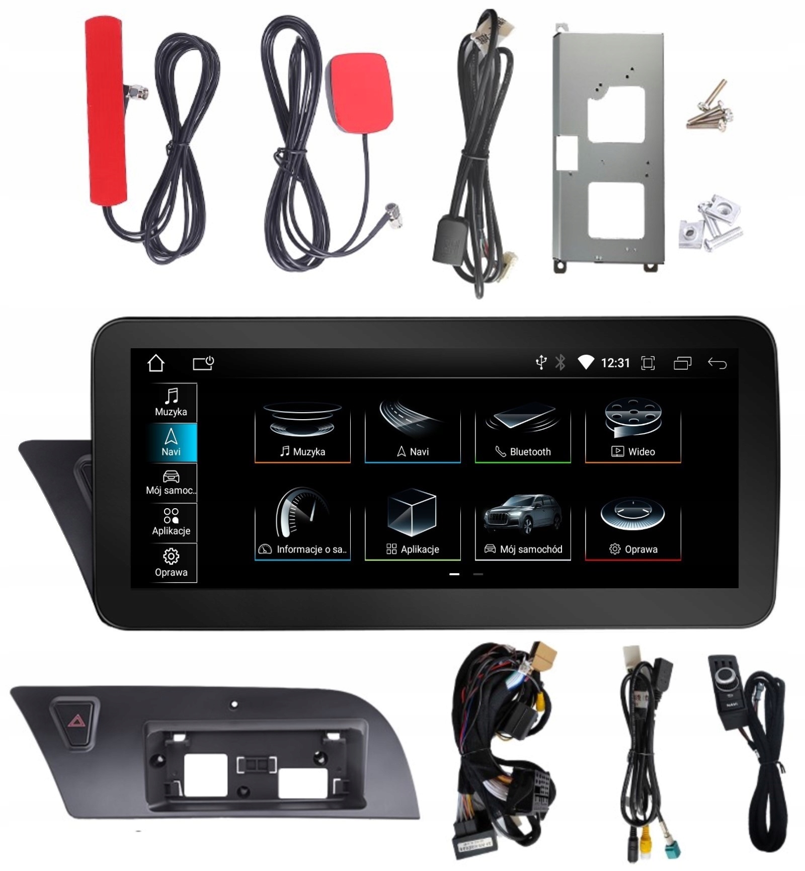 Radio Monitor Android Audi A4 B8 A5 8T Concert Symphony 4/64 Gb Carplay Lte