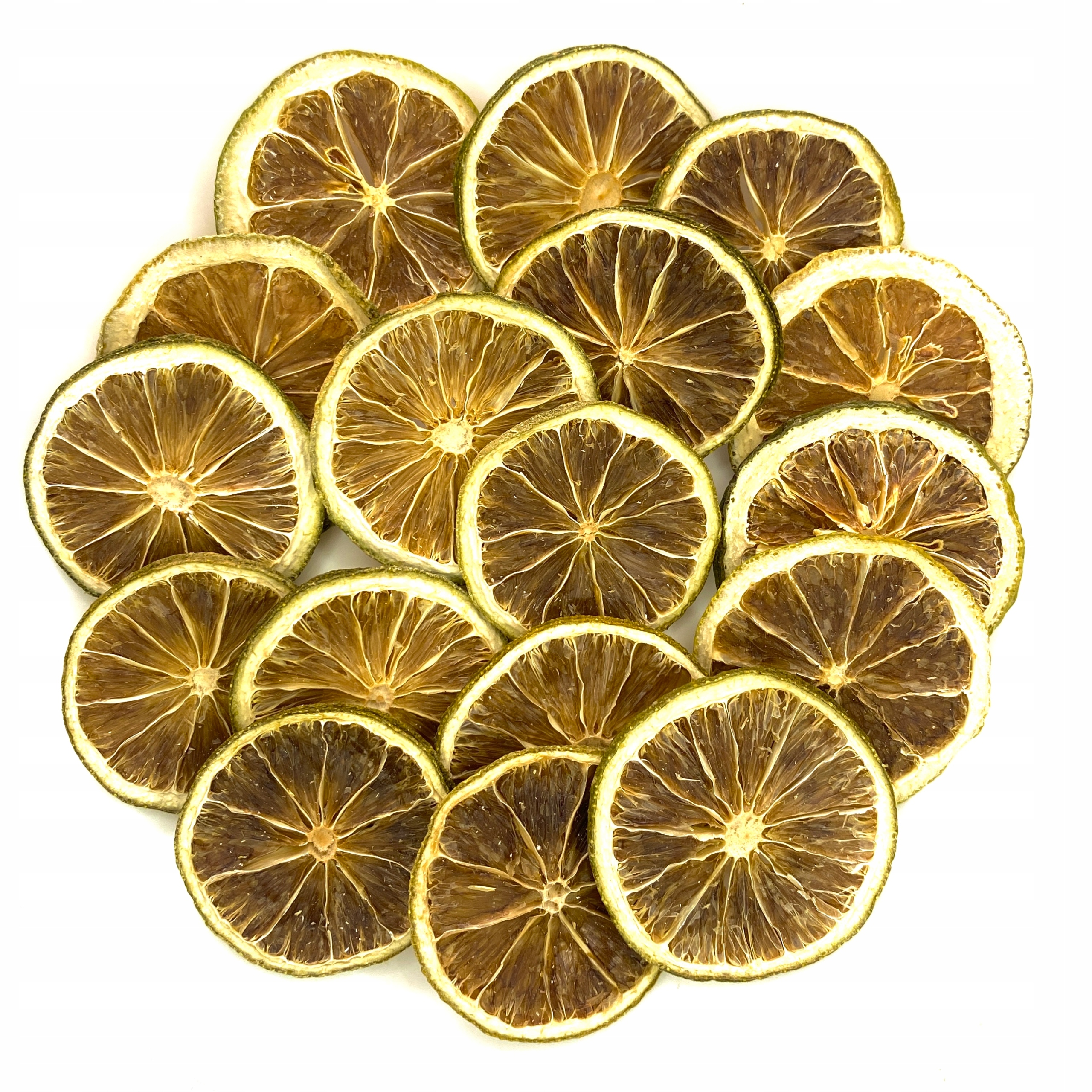 Suszona Limonka 500g plastry limonki do koktajli napojów na tort Jadalne