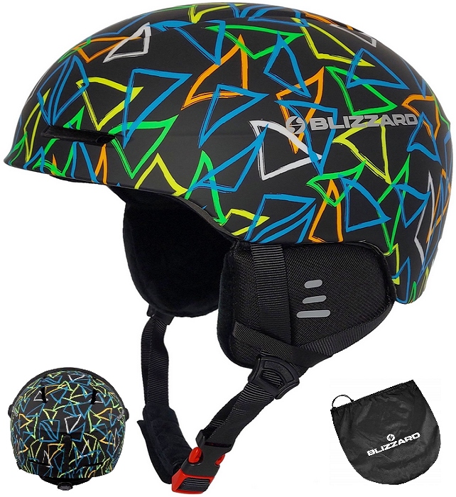 Lyžařská přilba Blizzard Flash Junior ski helmet Xs 48-51 cm černá