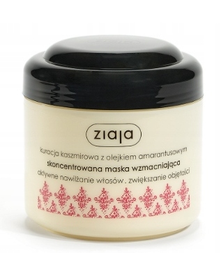 ZIAJA KASZMIR WZMACNIAJĄCA MASKA DO WŁOSÓW