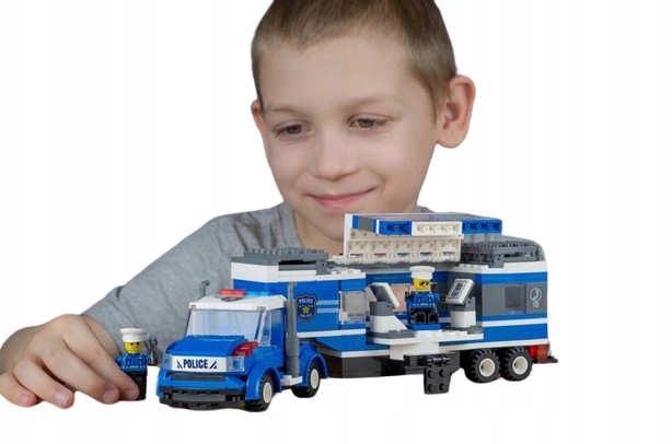 KLOCKI POLICJA RUCHOMA STACJA POLICYJNA Marka LEGO