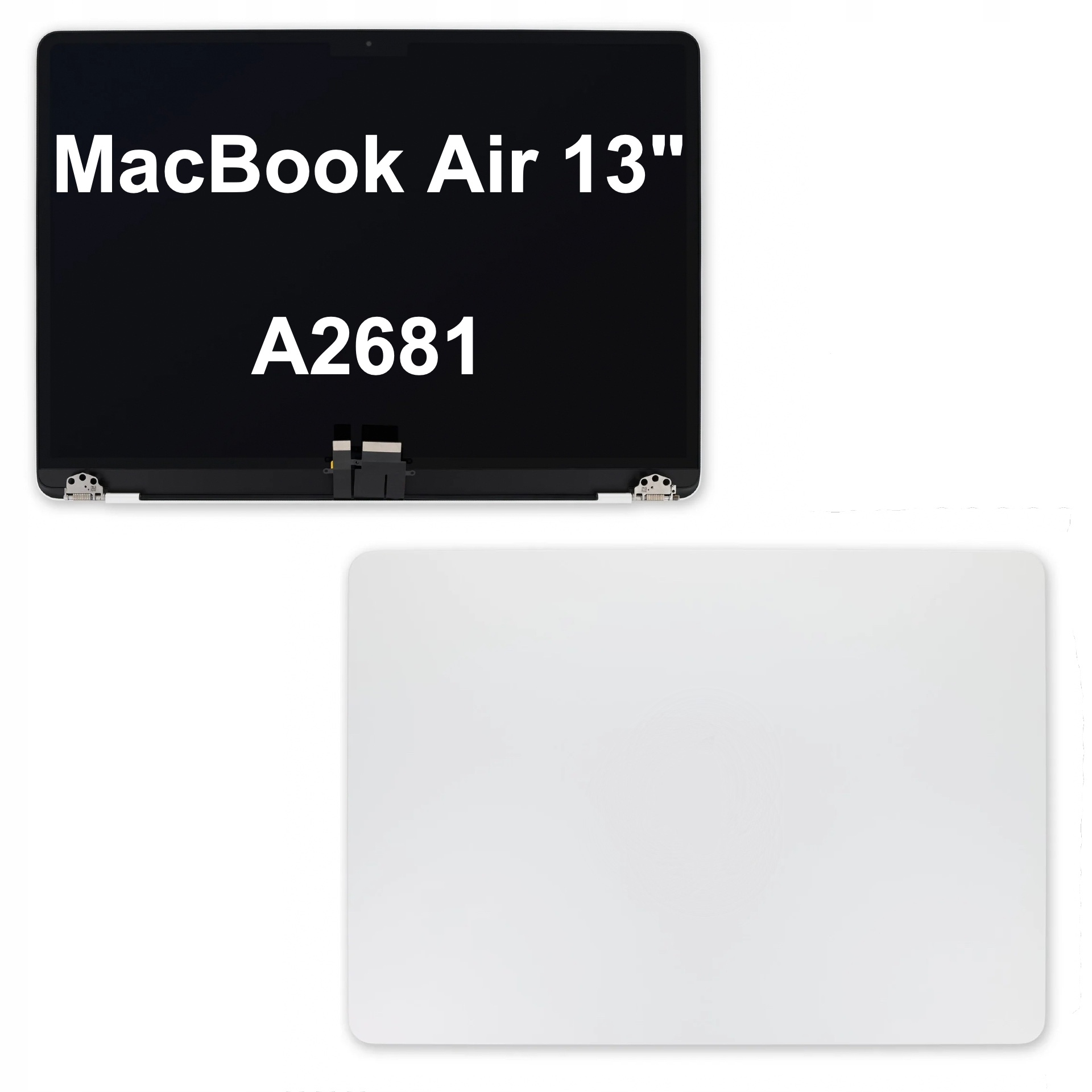 Matryca Ekran Skrzydło Do Apple MacBook Air 13,6 A2681 Silver M2 (2022)