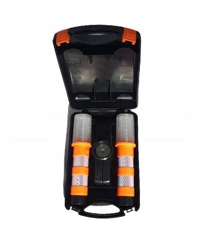 2X BŁYSKOWA LAMPA OSTRZEGAWCZA LED FLARA DROGOWA ŚWIATŁO AWARYJNE Producent części Skyled