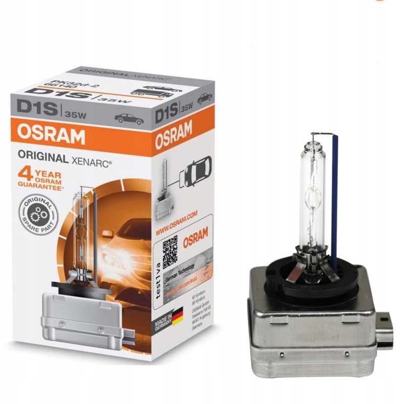 Osram Xenarc Żarówka Ksenon D1S PK32D-2 35W 66140