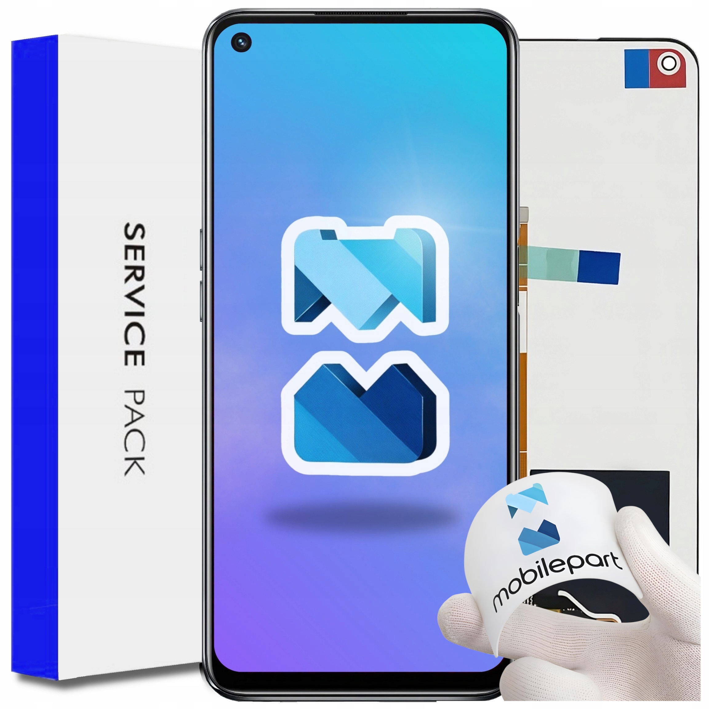 Wyświetlacz do Oppo A74 5G LCD CPH2197 Ekran Oryginał Mobilepart