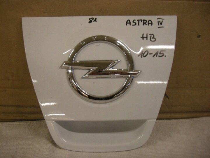 OPEL ASTRA IV J 2010 BLENDA NA KLAPĘ