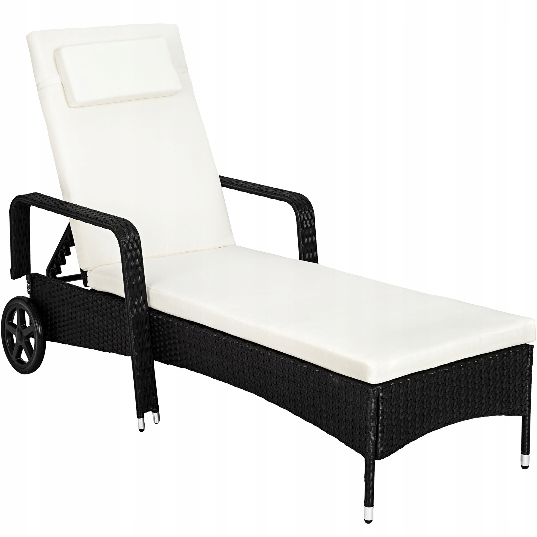 

Meble Ogrodowe Tarasowe Rattanowe leżak 401152