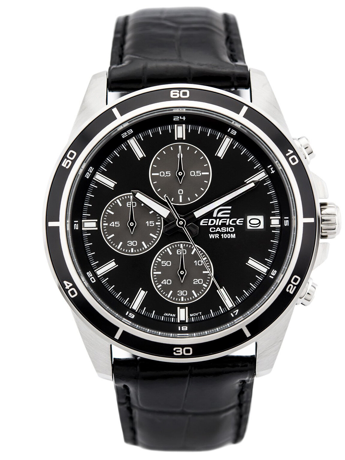 Pánské Hodinky Casio Edifice EFR-526L-1AV Černé Datumovka 100 M Pro Kluka