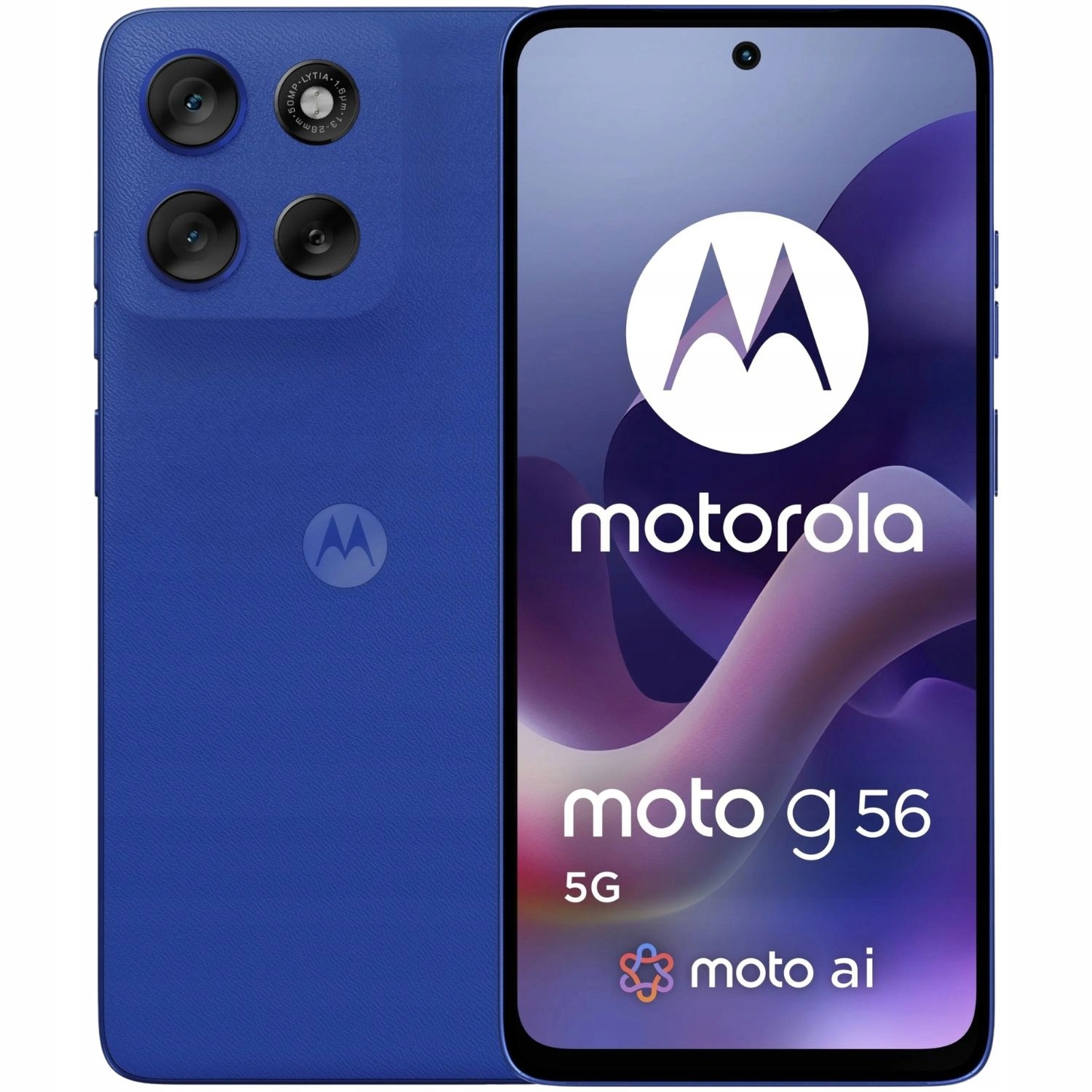 Smartfon Motorola G56 8/256GB Dazzling Blue 5200mAh 6.72" 50Mpx 5G