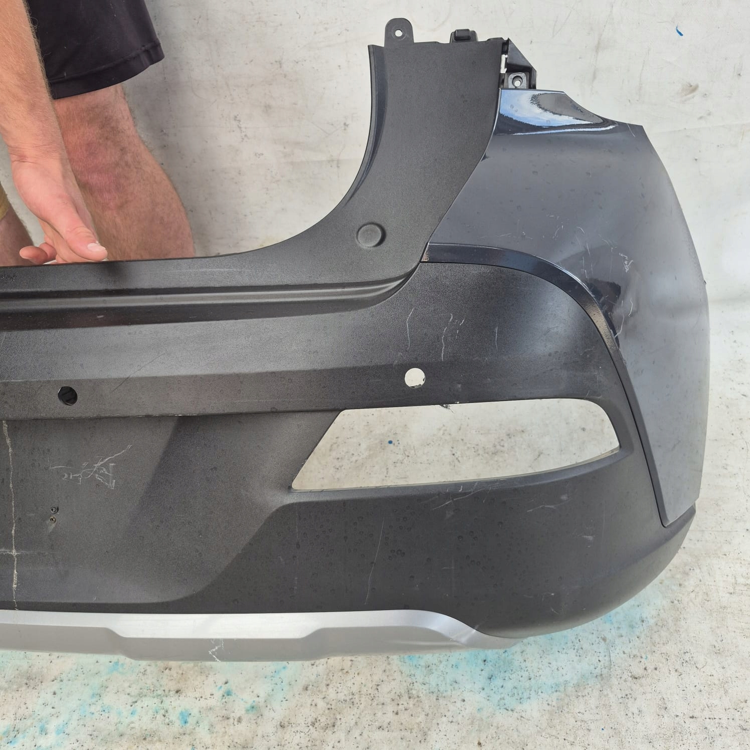 HYUNDAI BAYON 21- bumper rear part rear PDC