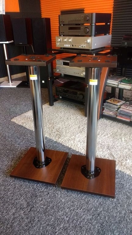 STANDY PODSTAWKI POD KOLUMNY WALNUT KURIER 0ZŁ Materiał inny