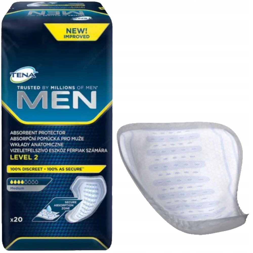 

Wkładki Dla Mężczyzn Tena Men Medium 20 Level 2