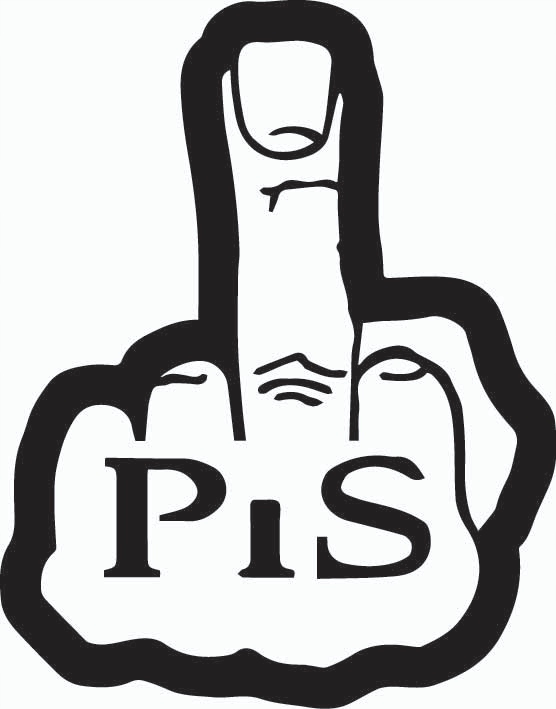

Naklejka na auto samochód Pis ***** ***