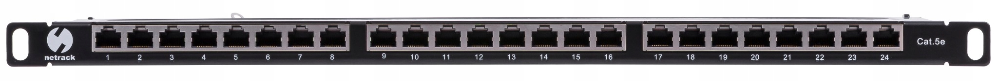 Patch panel 24 porty Netrack 19 