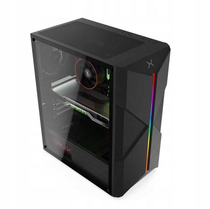 KOMPUTER DO GIER GAMINGOWY i5 12400 32GB RADEON RX6600 8GB SSD 1TB W11 RGB Marka Netcomp