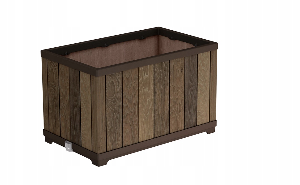 Keter kvetináč Deco Rectangle Walnut