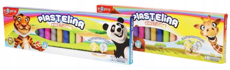 

Plastelina Inspiria 003828 18 szt.