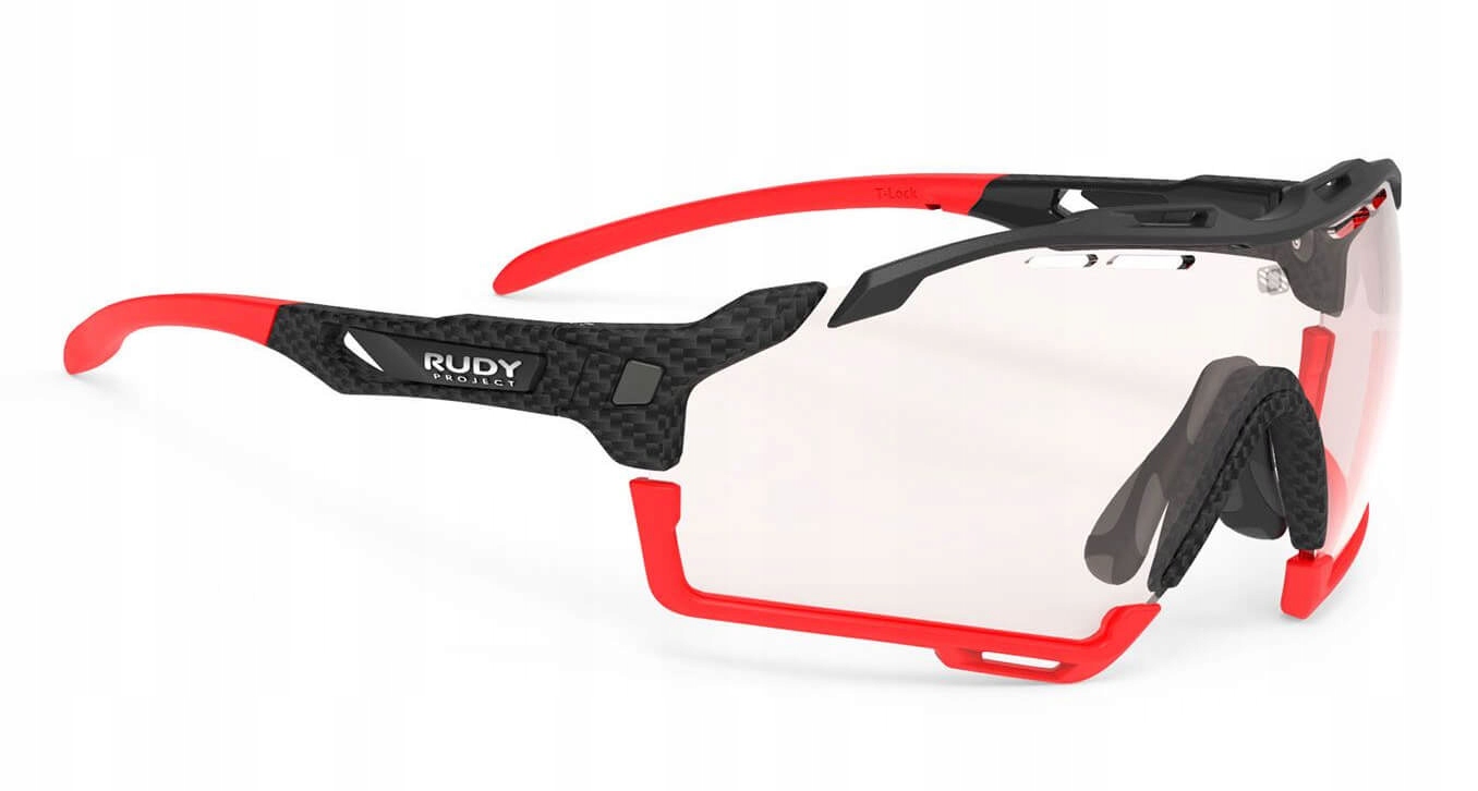 Cyklistické brýle Cutline carbonium ImpactX Photochromic 2 červené Rudy Project