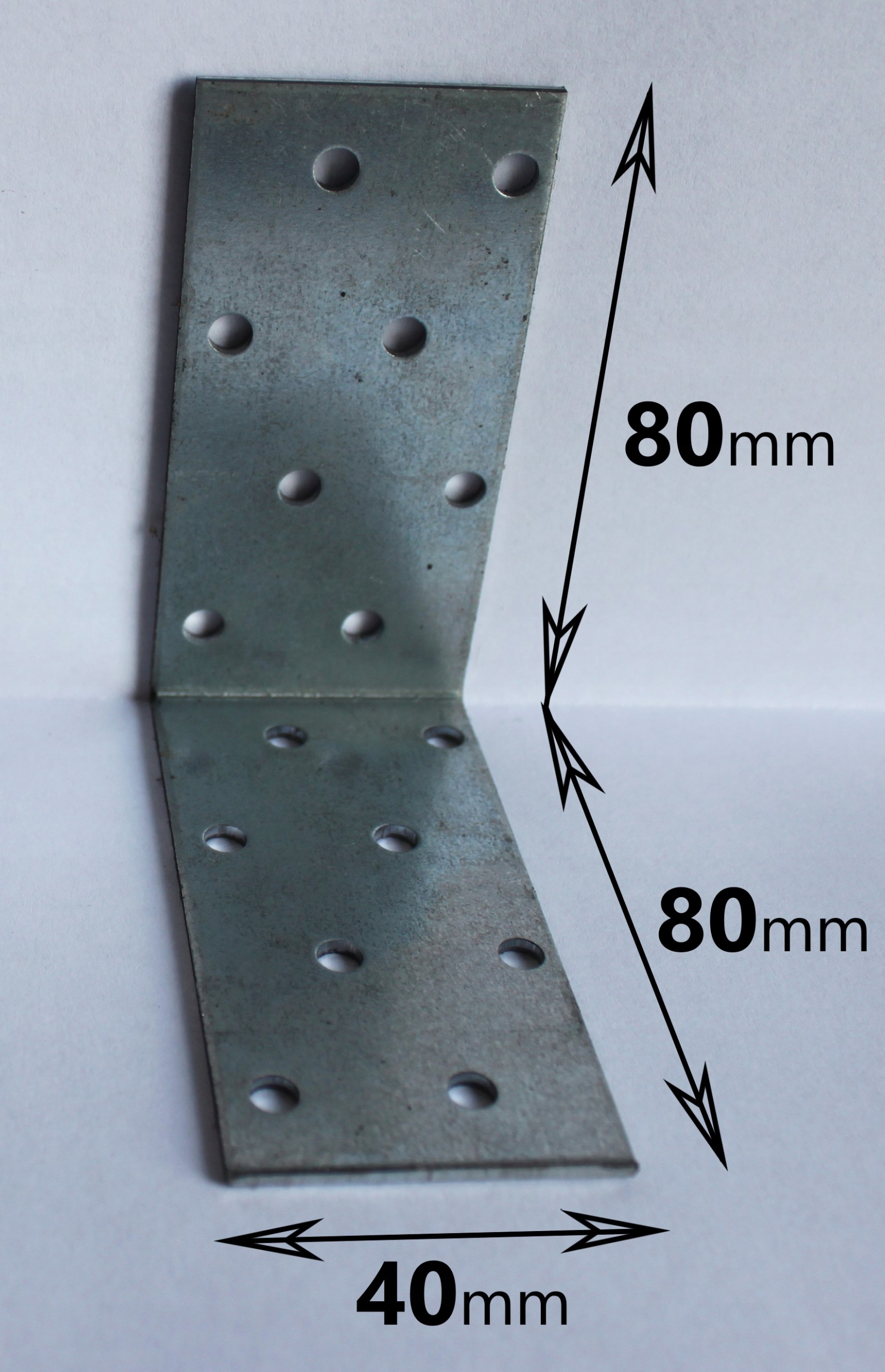 

Kątownik Łącznik Ciesielski KM7 80x80x40x2mm 2szt