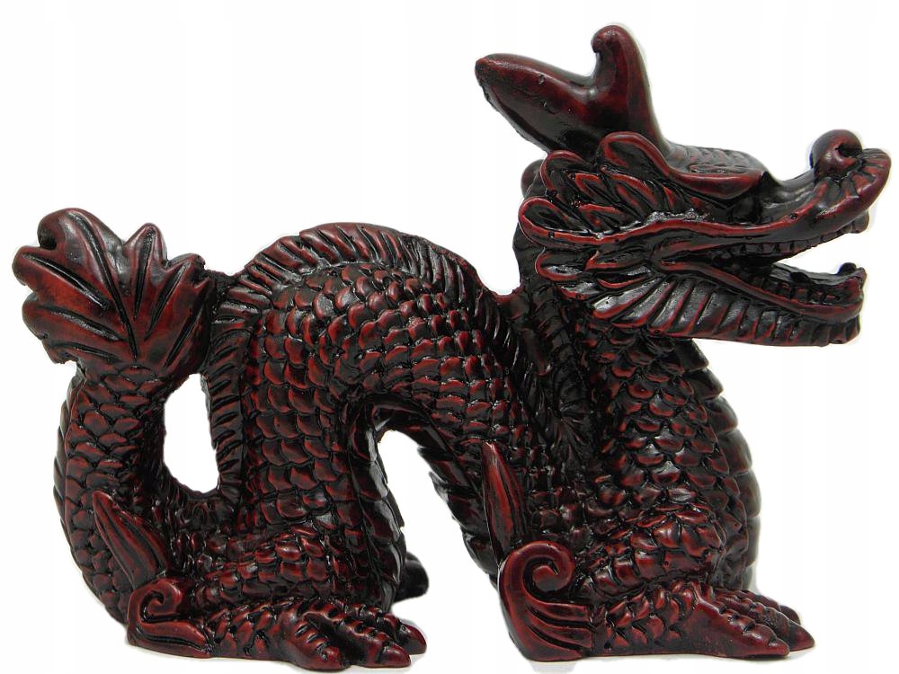 Smok chiński - Feng Shui Wysokość produktu 7.5 cm