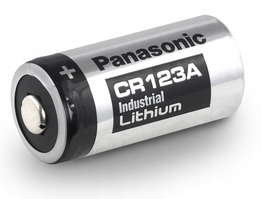 

Bateria litowa Panasonic CR123A 3V 1400mAh