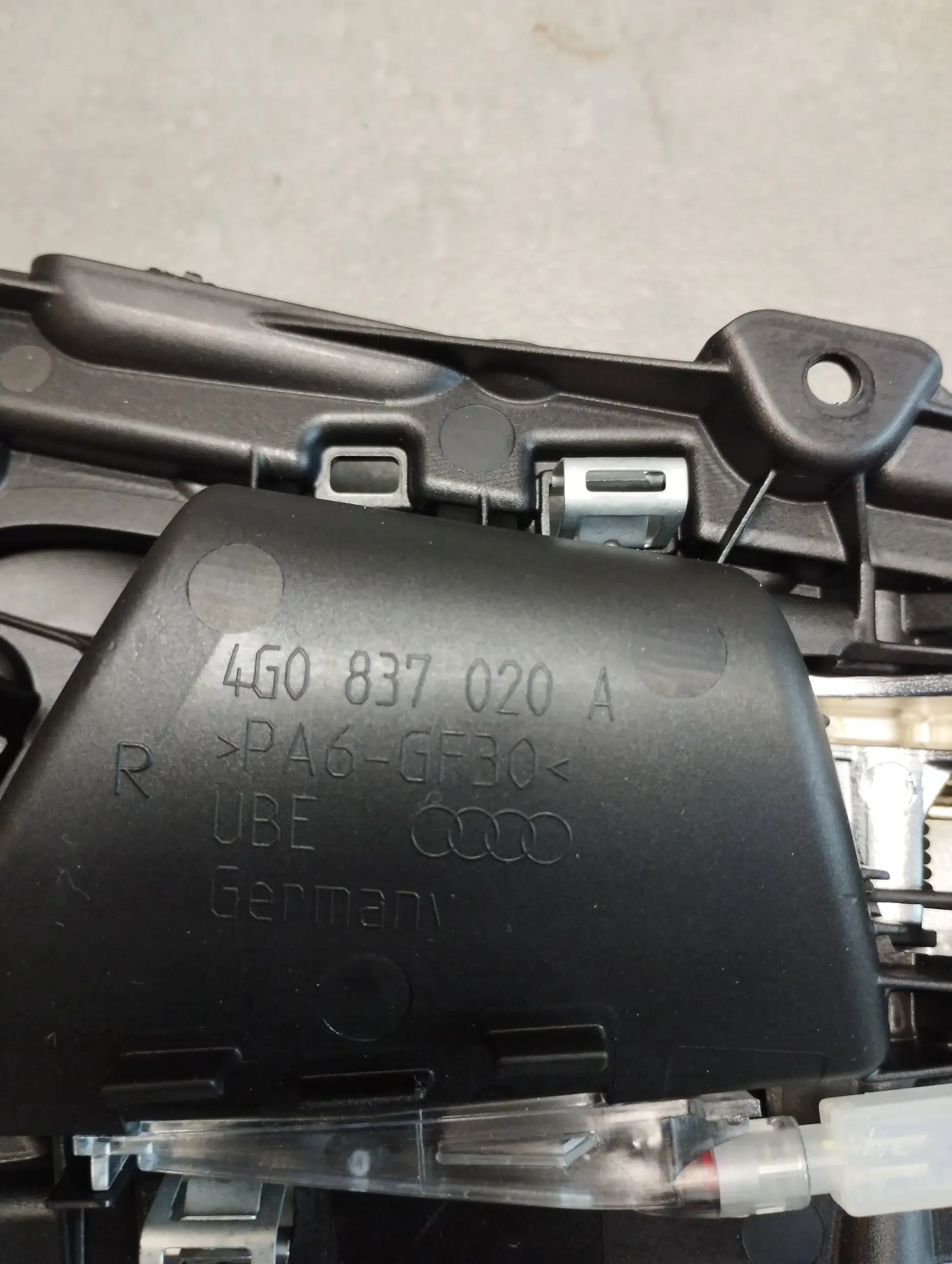 Audi A6 C7 4G handle inner right front 4G0837020A
