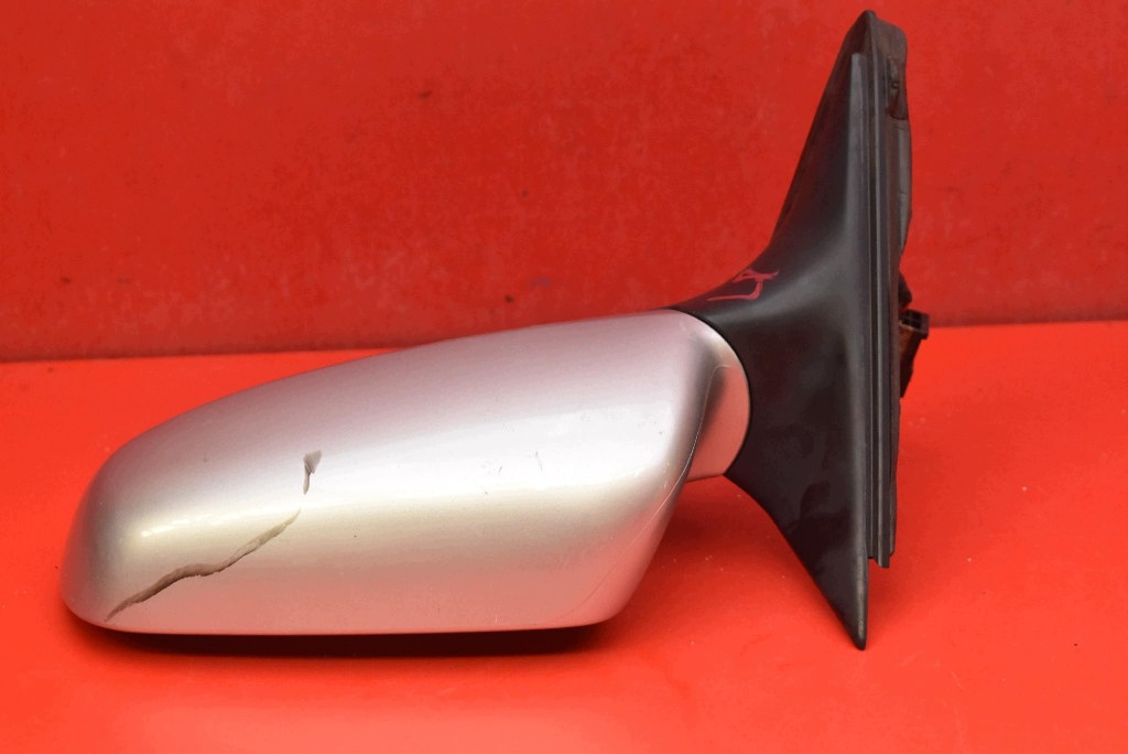 mirror left silver EU 014740 AUDI A3 8L LIFT 00-03 5 PIN