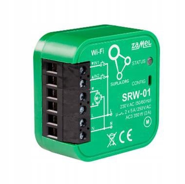 SRW-01 Ovládač Roliet Wi-fi Typ: SRW-01