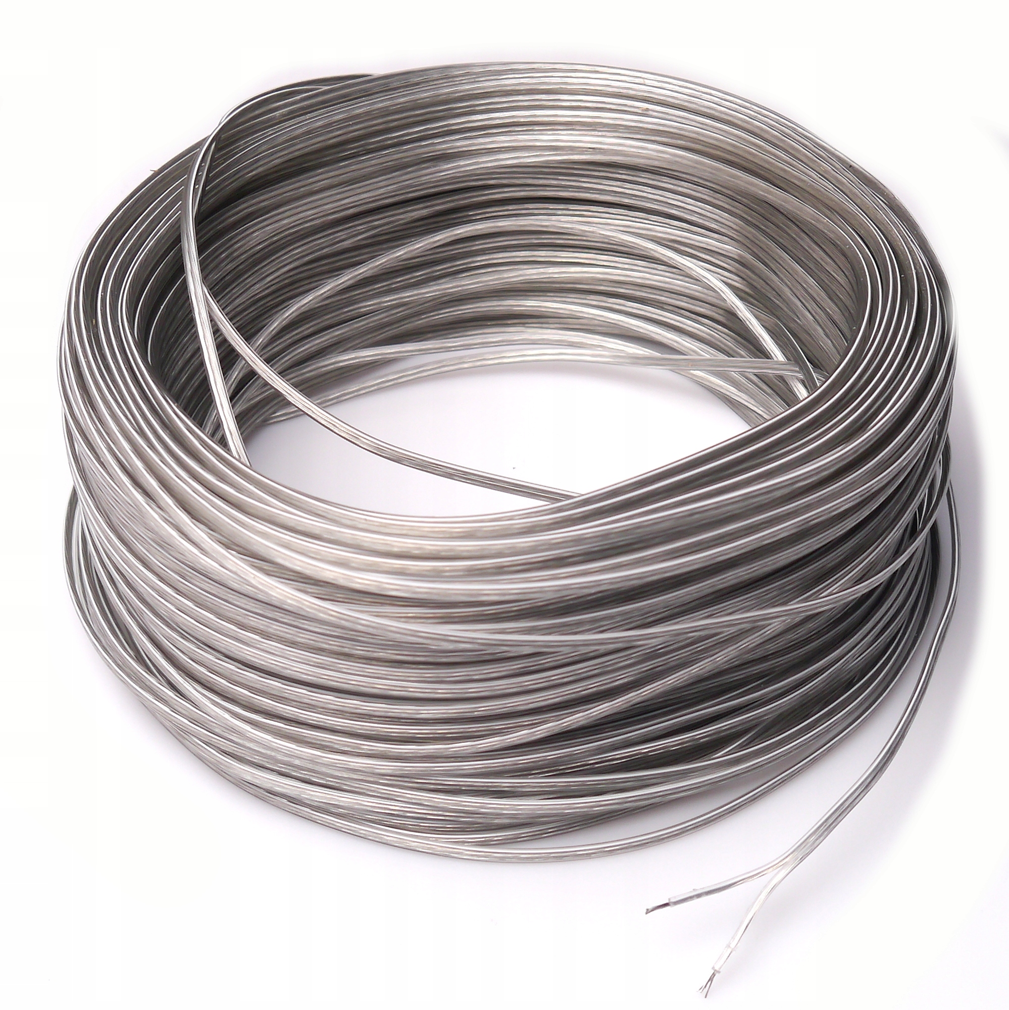 100m Przewód transparentny do Neon led Ledon 2x0,22mm2 przeźroczysty płaski