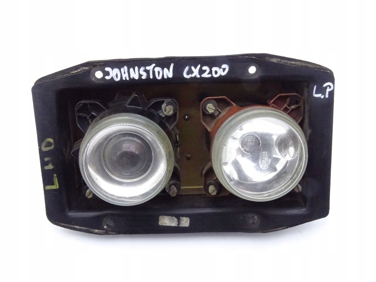 JOHNSTON CX200 C50 LAMPA LAMPY LEWA PRZOD REFLEKTO