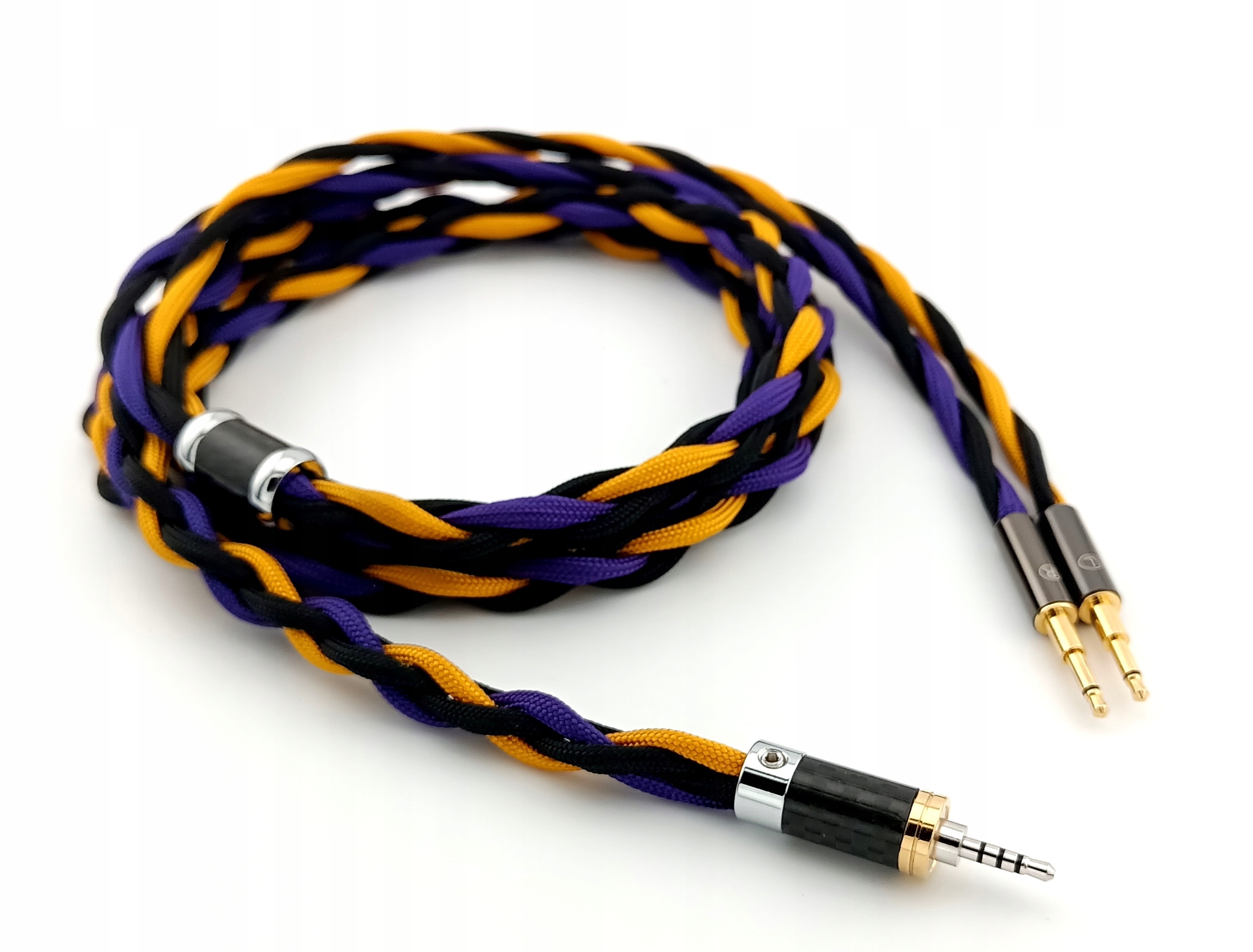 Ručne vyrobený vyvážený kábel pre Hifiman HE1000, konektor 2,5 mm
