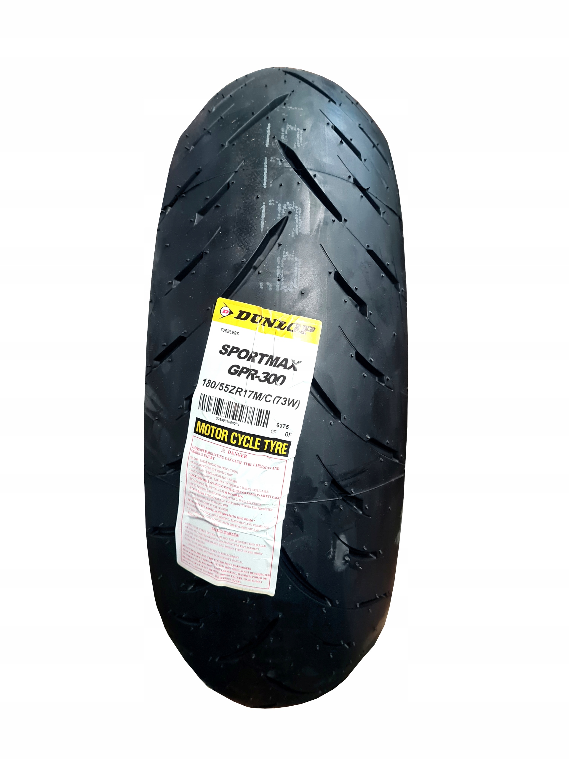 OPONA DUNLOP GPR300 GPR 300 180/55ZR17 180/55-17 Rok produkcji 2021