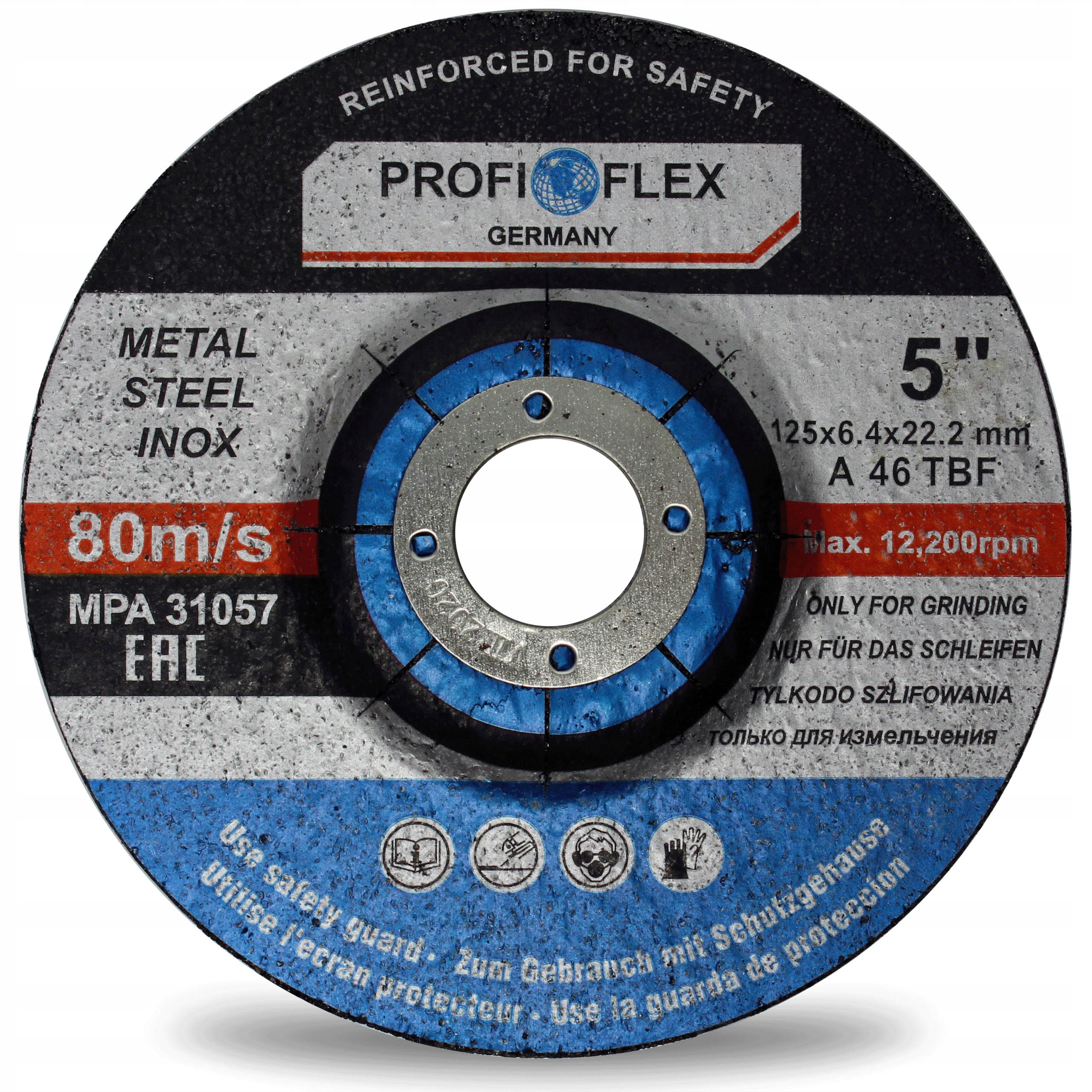 

Tarcza Do Szlifowania Metalu 125X6,4 Profiflex