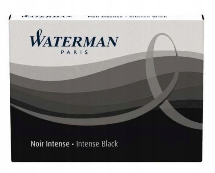 NABOJE WATERMAN DO PIÓR STD. CZARNE (8) S0110850