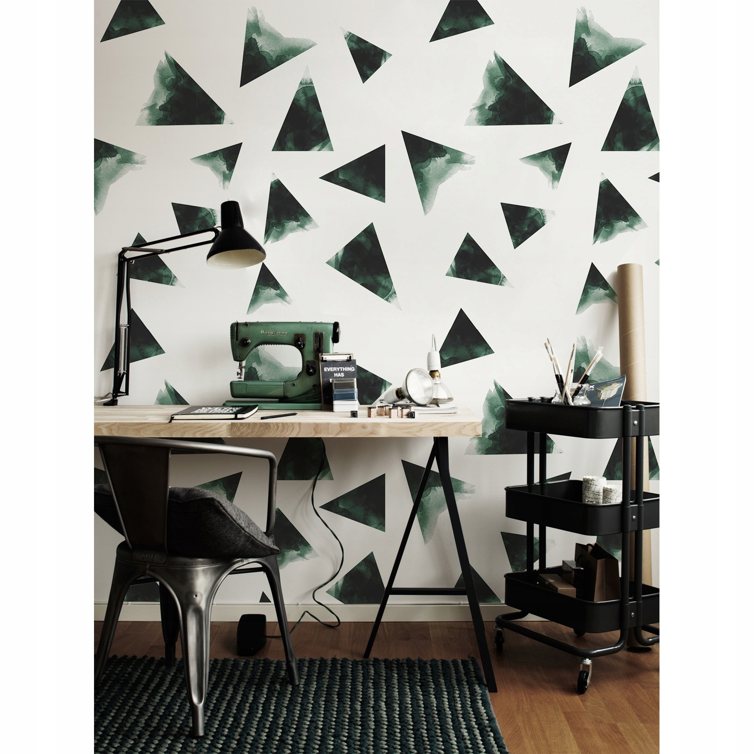

Fototapeta Minimalistyczne trójkąty 208x146 cm