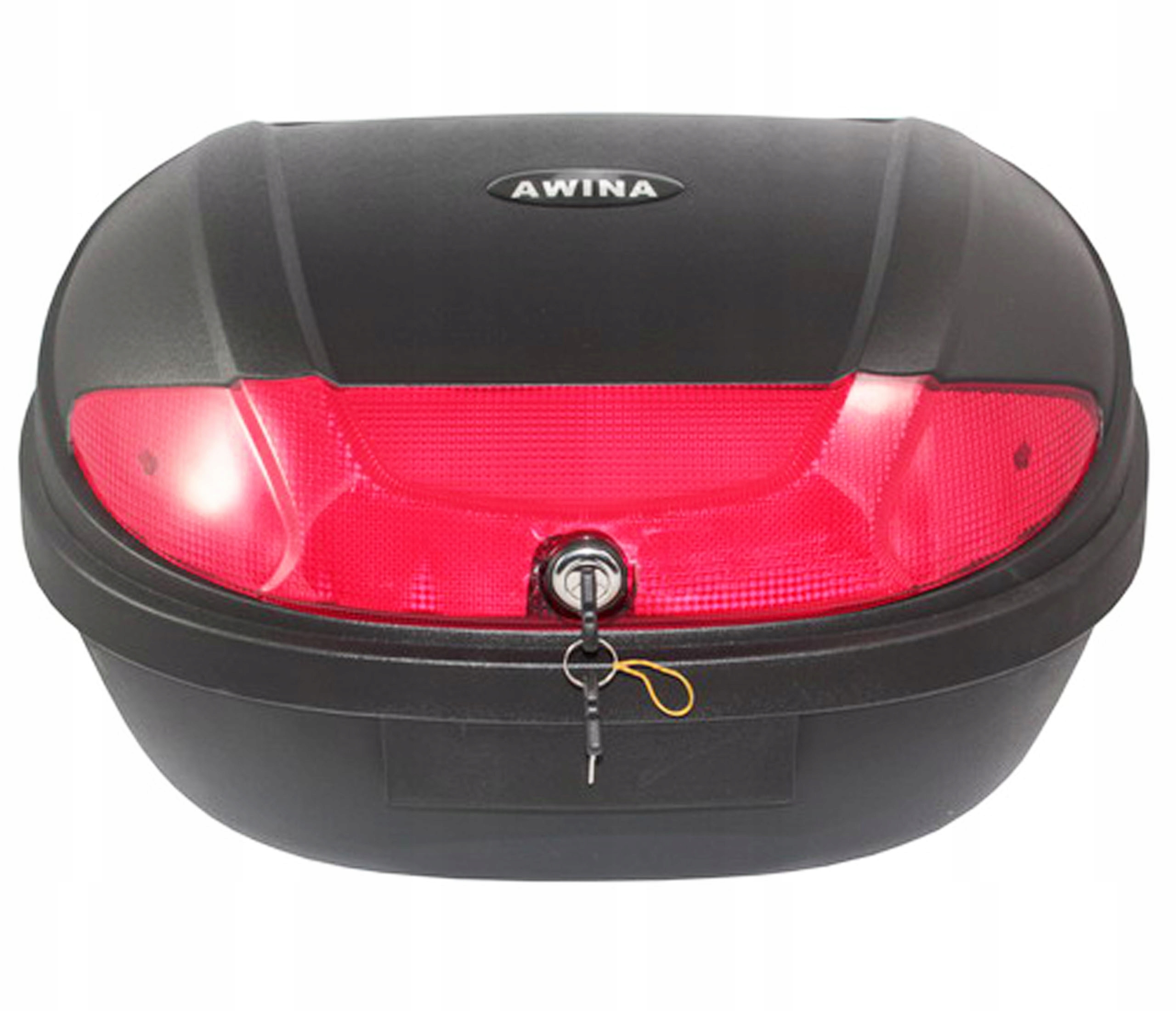 

Duży Kufer Motocyklowy 62L Bagażnik na 2 Kaski Mot