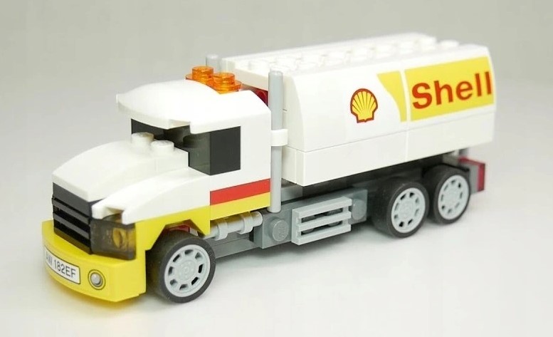 LEGO Polybag Cysterna Shell Tanker 40196 Marka LEGO