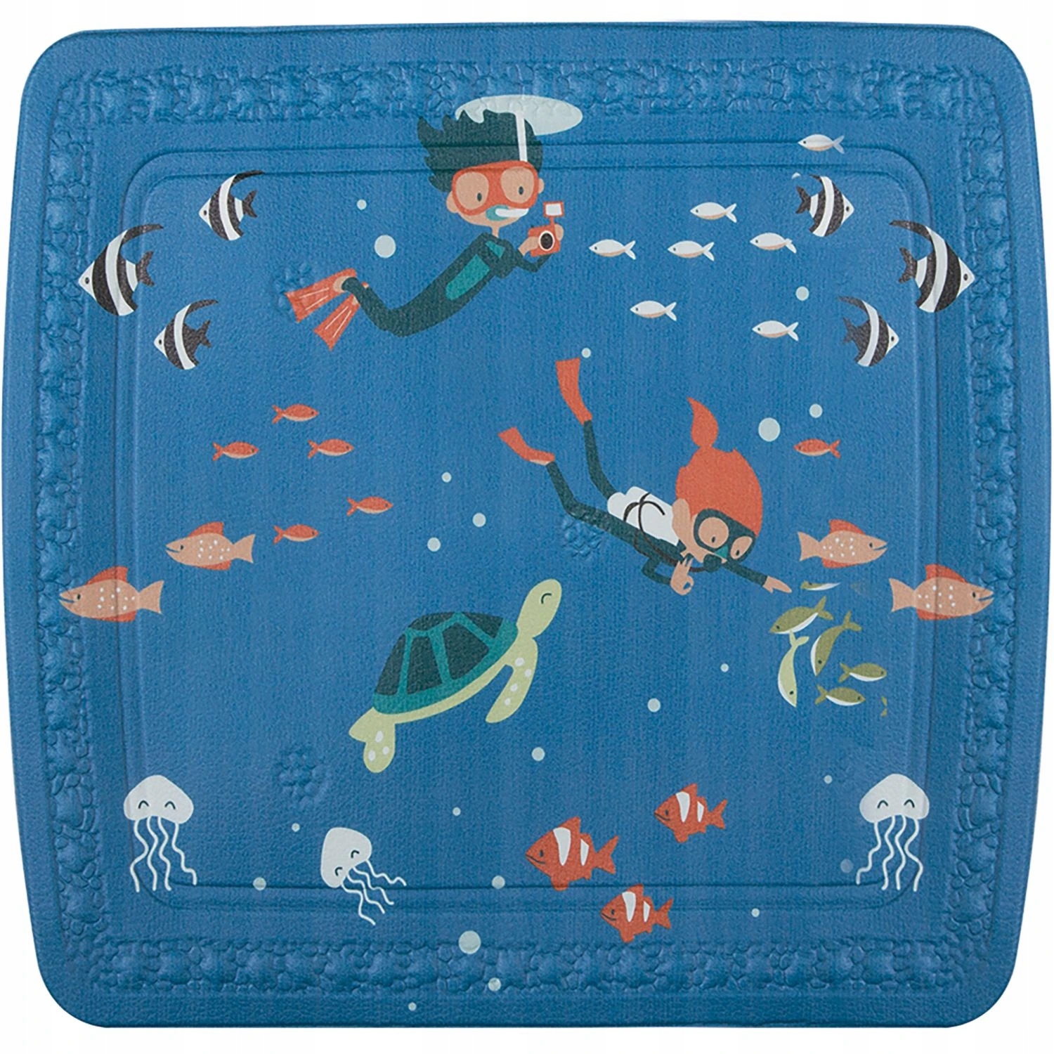 Spirella protiskluzová podložka do sprchy Scuba Diver, dětský motiv, Pvc, 5