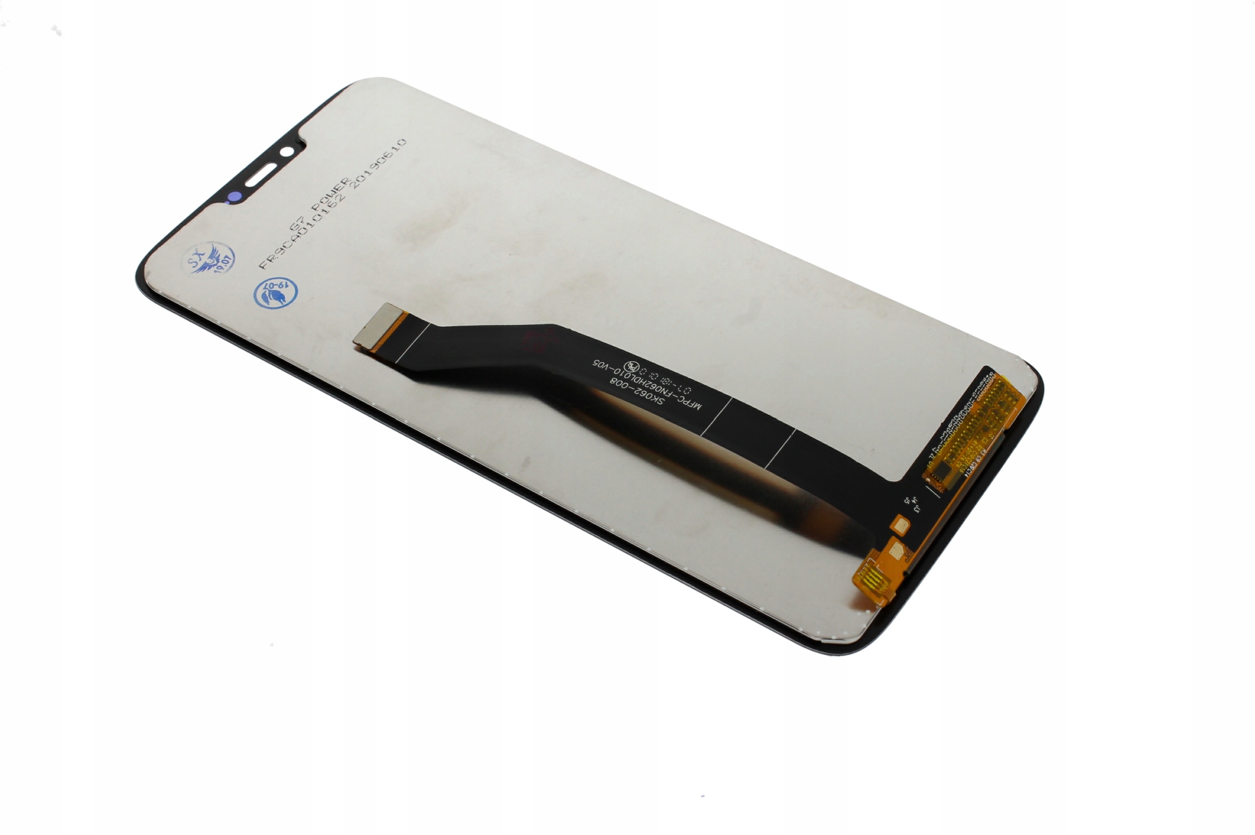 MOTOROLA MOTO G7 POWER XT1955 EKRAN LCD + DOTYK CZARNY EAN (GTIN) 6644558852