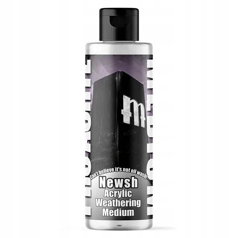 MPAM-004 Pro Acryl Newsh Weathering Medium, Monument Hobbies, 120 ml Medium pro patinování, 120 ml