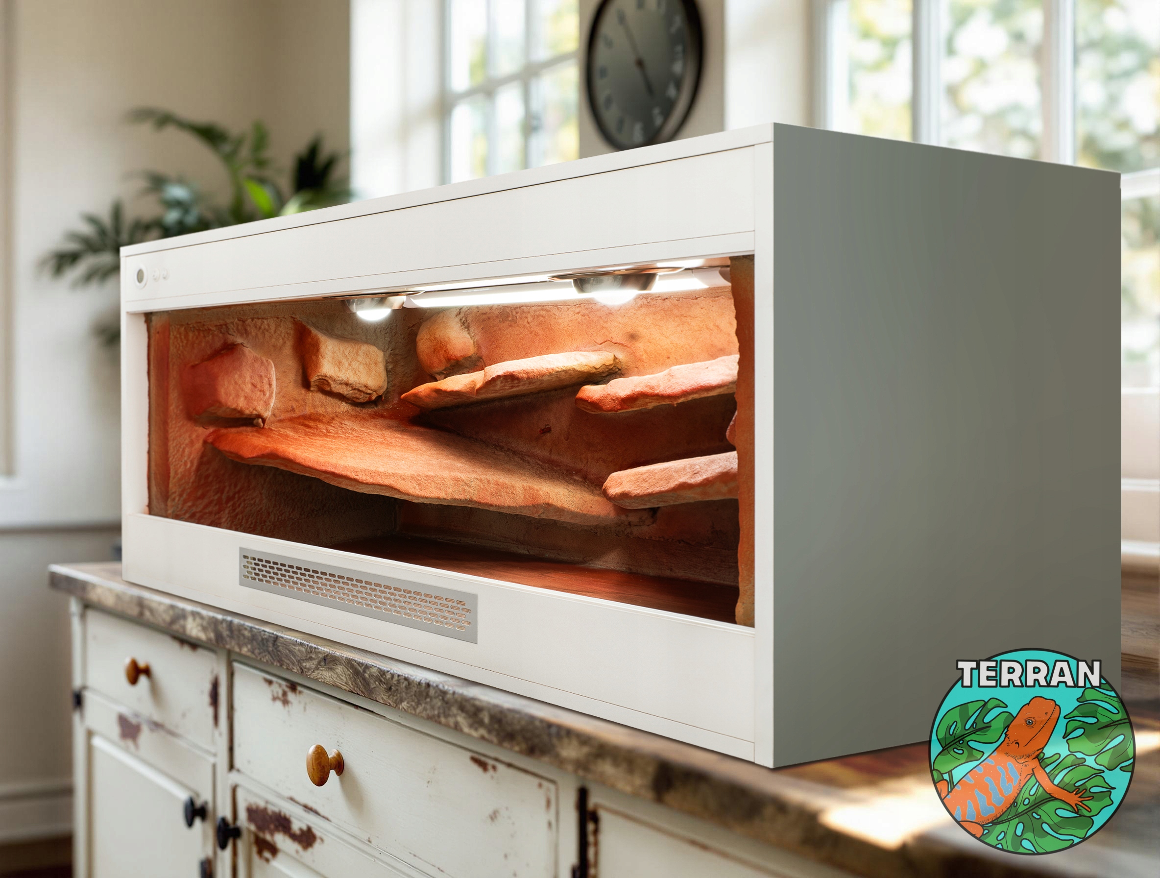 Terárium 150 x 60 x 60 cm z nábytkové desky