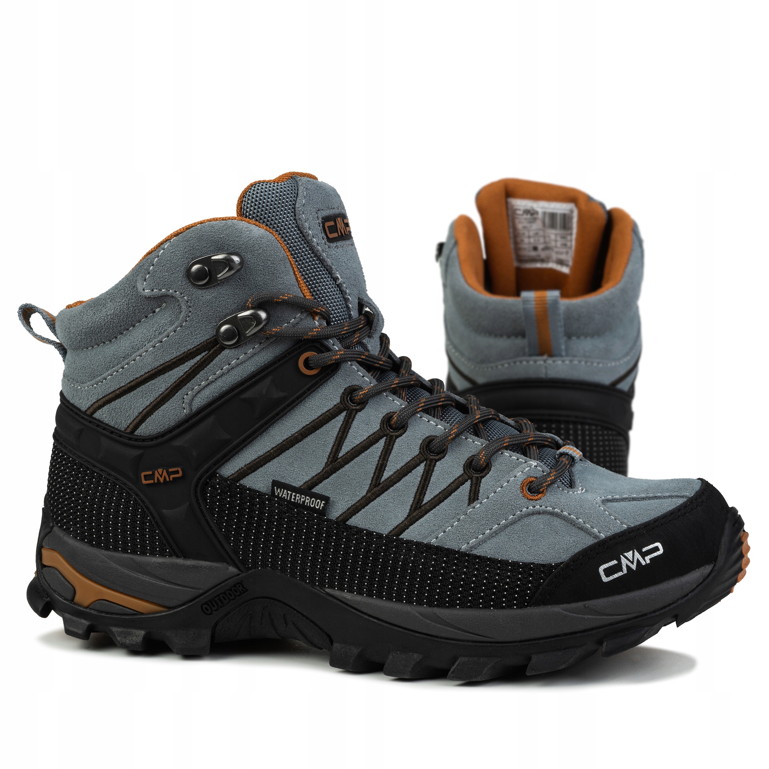 Pánské boty Rigel MID Trekking Shoes 3Q1294748UT Perla Senape Voděodolné