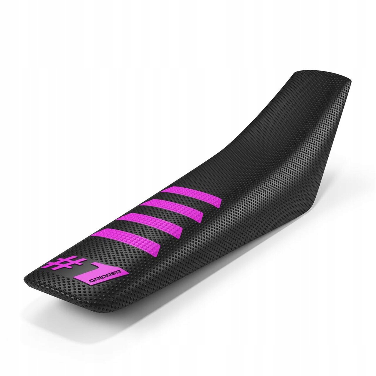 Poťah sedadla OneGripper Ribbed čierny/pink