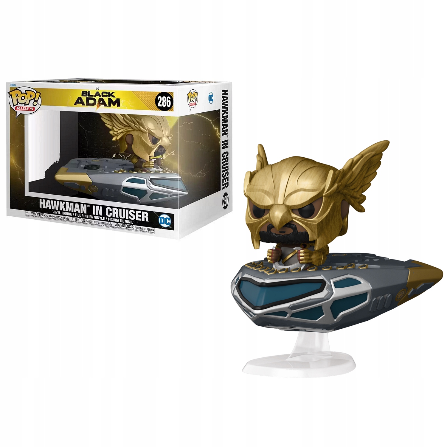 Funko Pop Figurka 286 Hawkman in Cruiser Black Adam DC Comics originální
