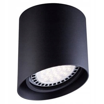 Spot stropná lampa čierna nad stôl a ostrovček do kuchyne a obývačky Parc Sl XX