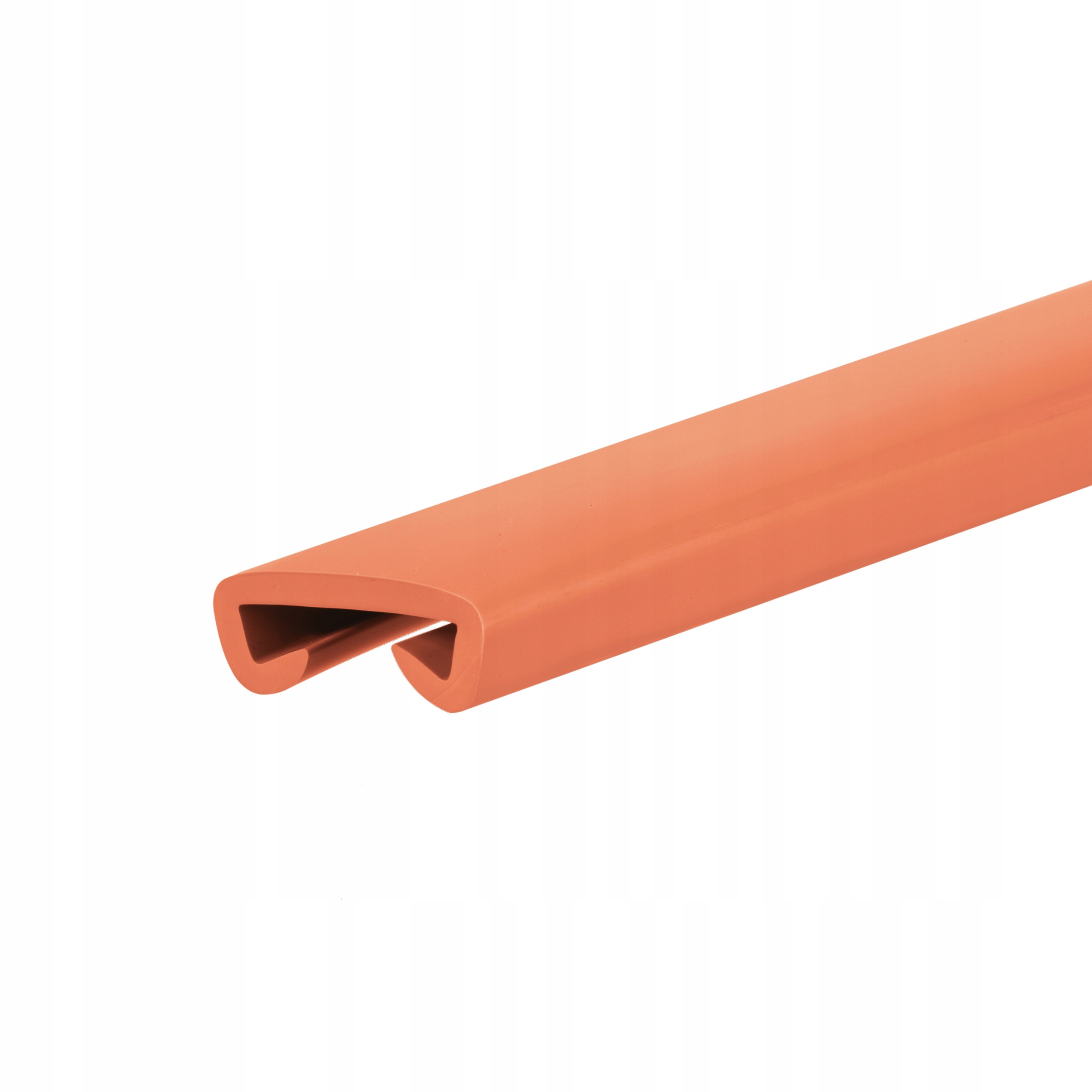 Pvc zábradlie Premium, zábradlie 40x8 mm, tehlové 1 m